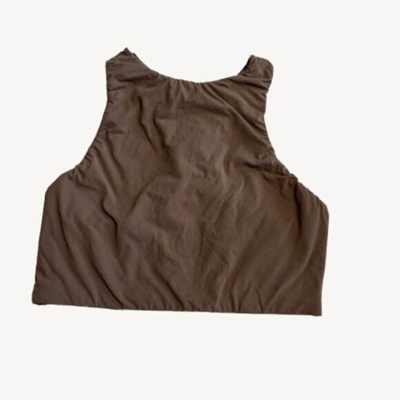 Skims Fits Everybody High Neck Bralette Taupe SOLD OUT ONLINE Size Small - Picture 1 of 5